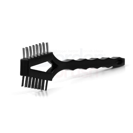 1/4 Brush D .003 Wire D Double Spiral Power Brush Stainless Fill